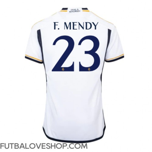 Dres Real Madrid Ferland Mendy #23 Domáci 2023-24 Krátky Rukáv